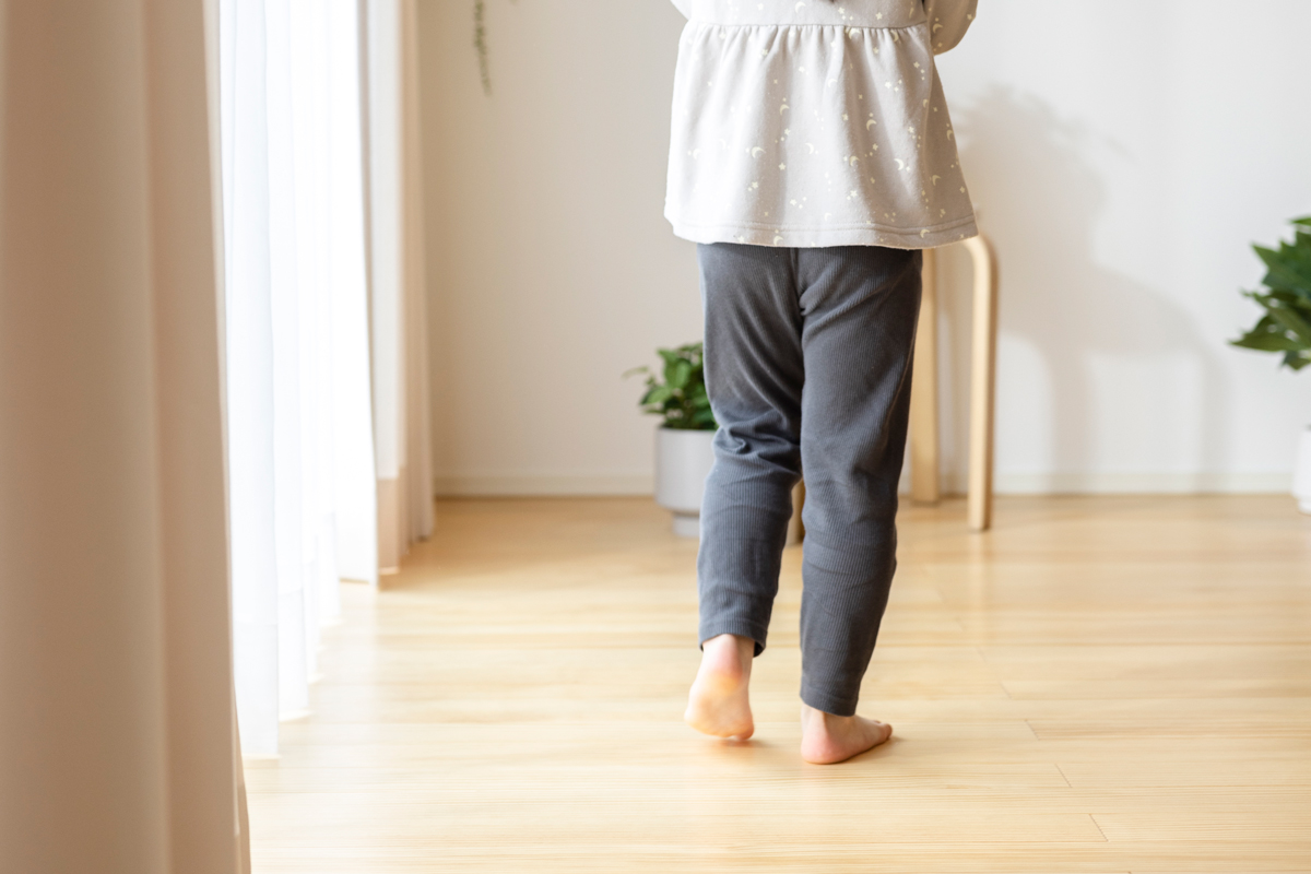 床暖房　高断熱住宅　平屋